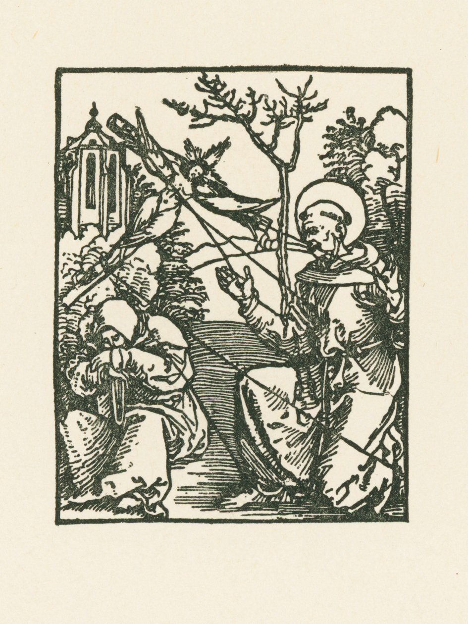 Stigmatizace svatého Františka od Albrecht Dürer or Duerer