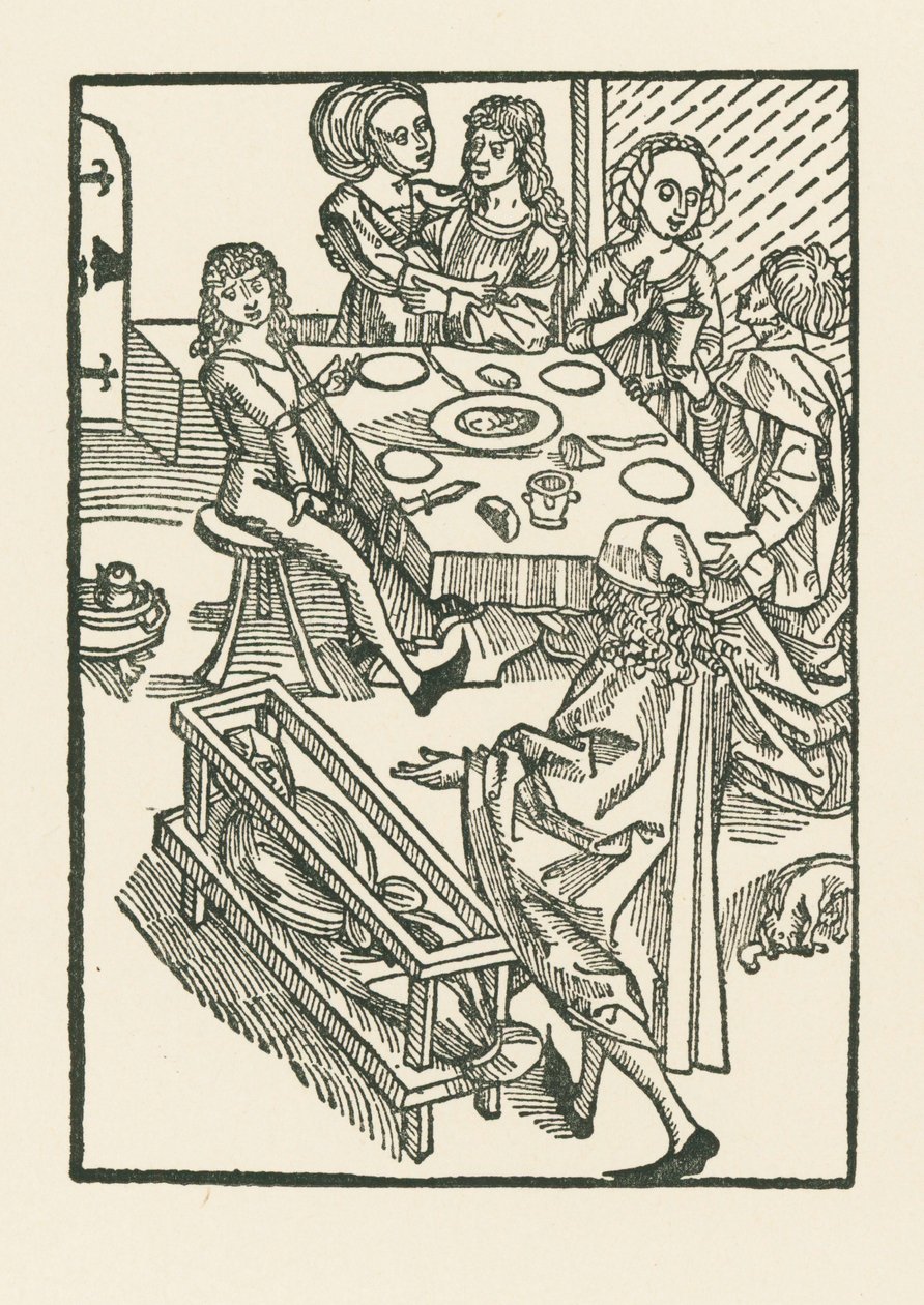 Radosti světa a varování před smrtí od Albrecht Dürer or Duerer