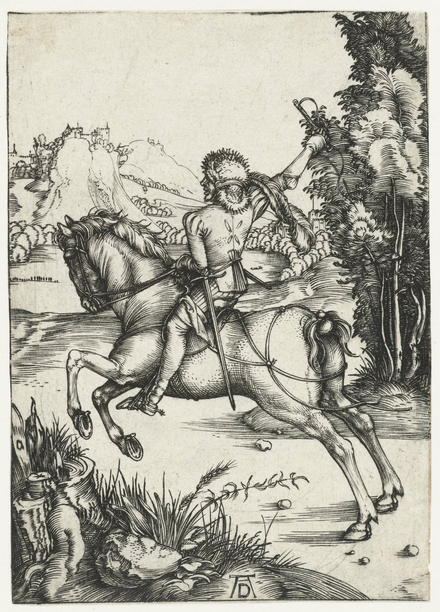 Malý kurýr od Albrecht Dürer or Duerer