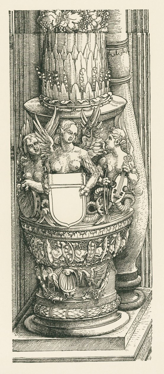 Vítězný oblouk císaře Maxmiliána I. od Albrecht Dürer or Duerer