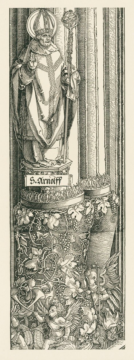 Vítězný oblouk císaře Maxmiliána I. od Albrecht Dürer or Duerer
