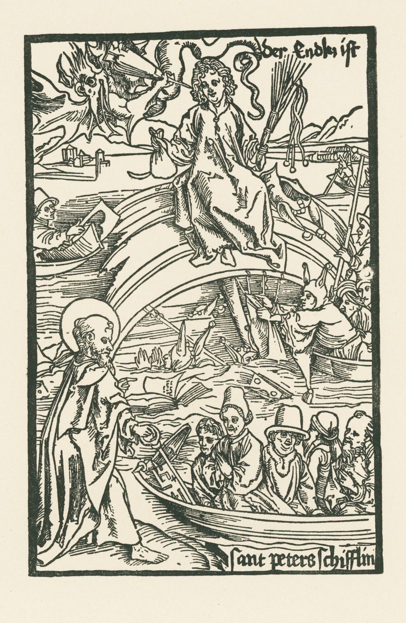 " O pohrdání neštěstím " od Albrecht Dürer or Duerer
