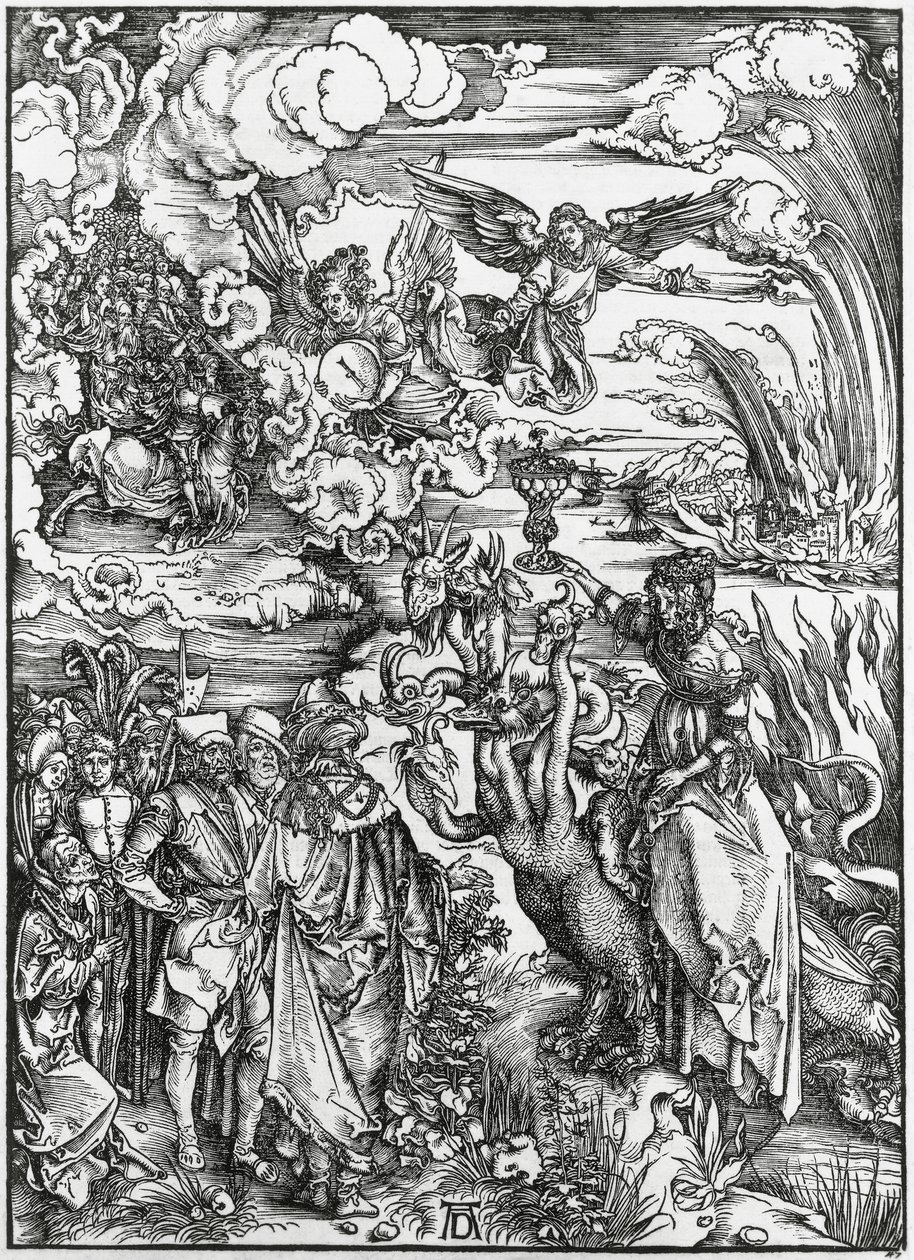 Děvka z Babylonu, Apokalypsa od Albrecht Dürer