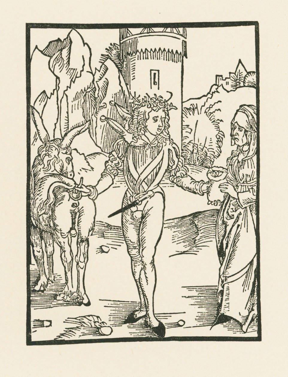 Mávání dobrou vůlí od Albrecht Dürer or Duerer
