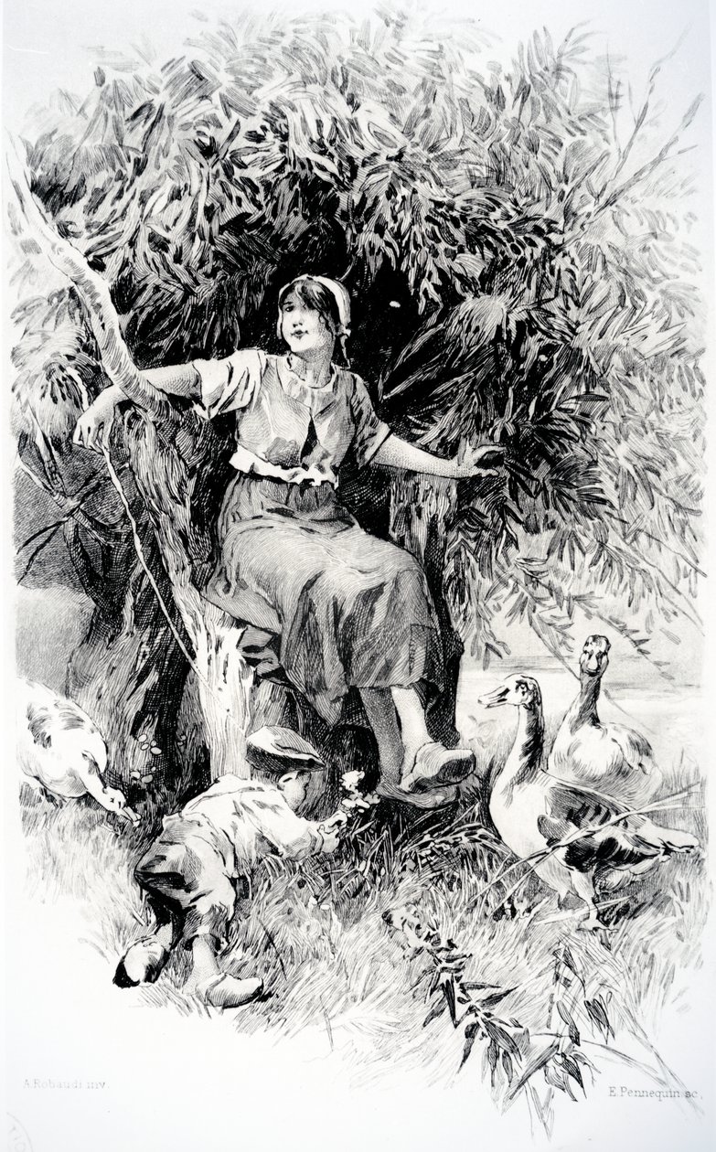 Fadette, ilustrace z 