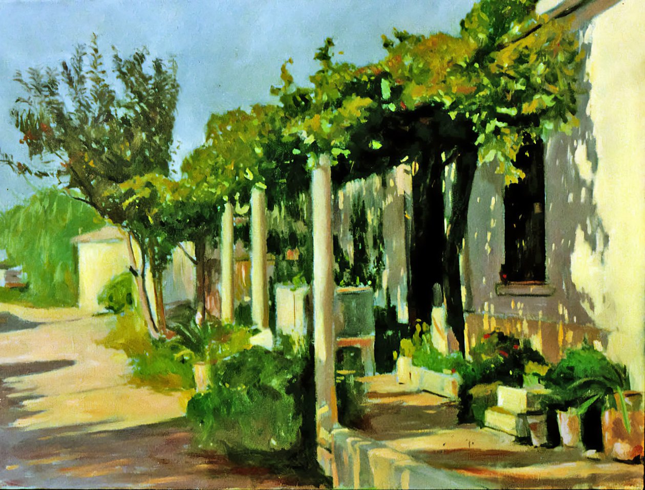 Valencijský statek od Alejandro Cabeza