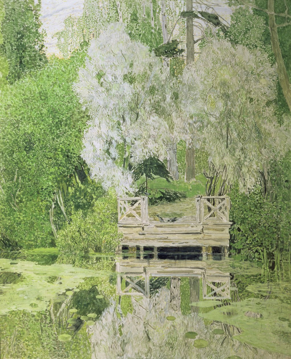 Stříbrná bílá vrba, 1904 od Aleksandr Jakovlevic Golovin