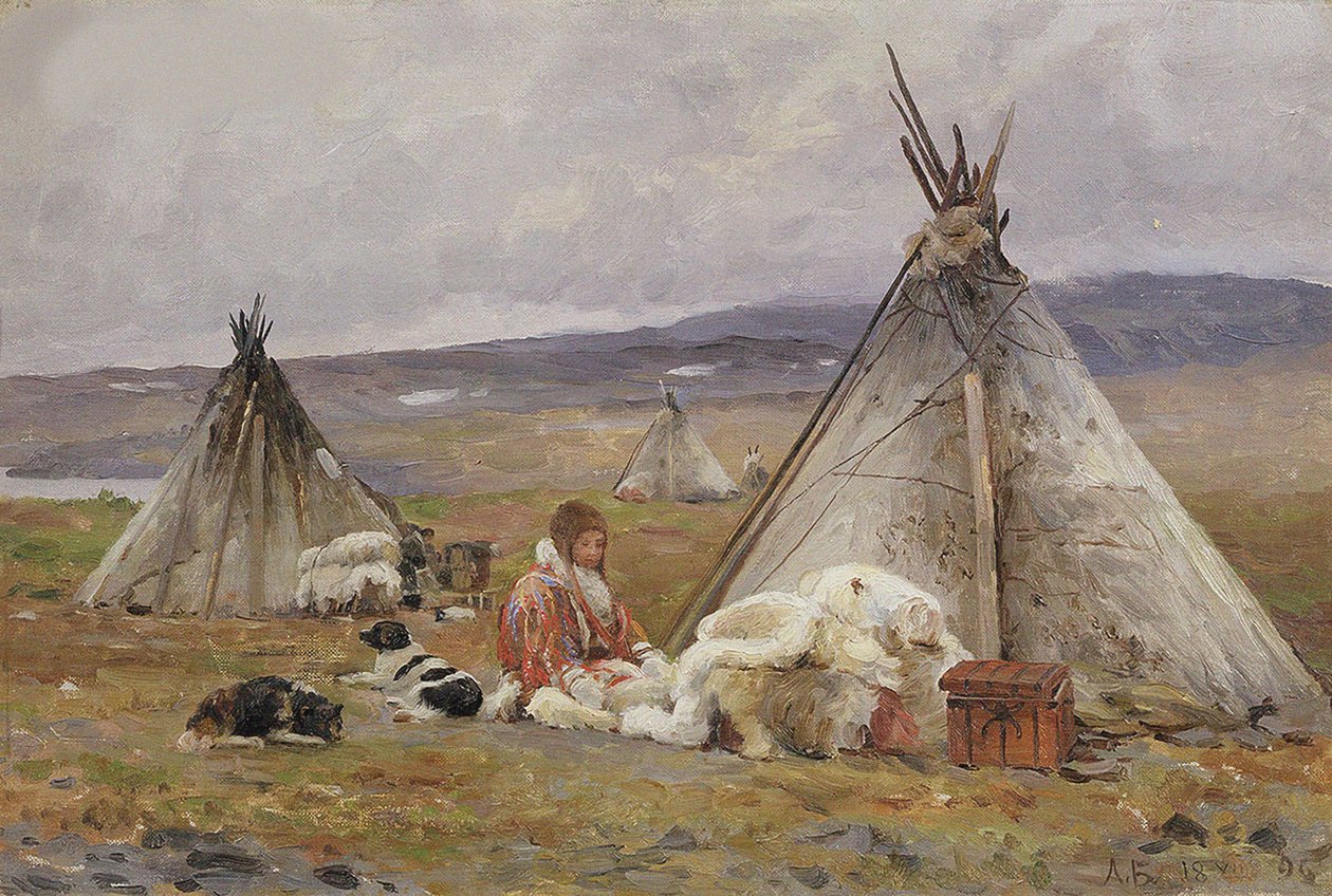 A Něnců je málo (ale nomádský stan). Nová Země Island od Aleksandr Alekseevich Borisov