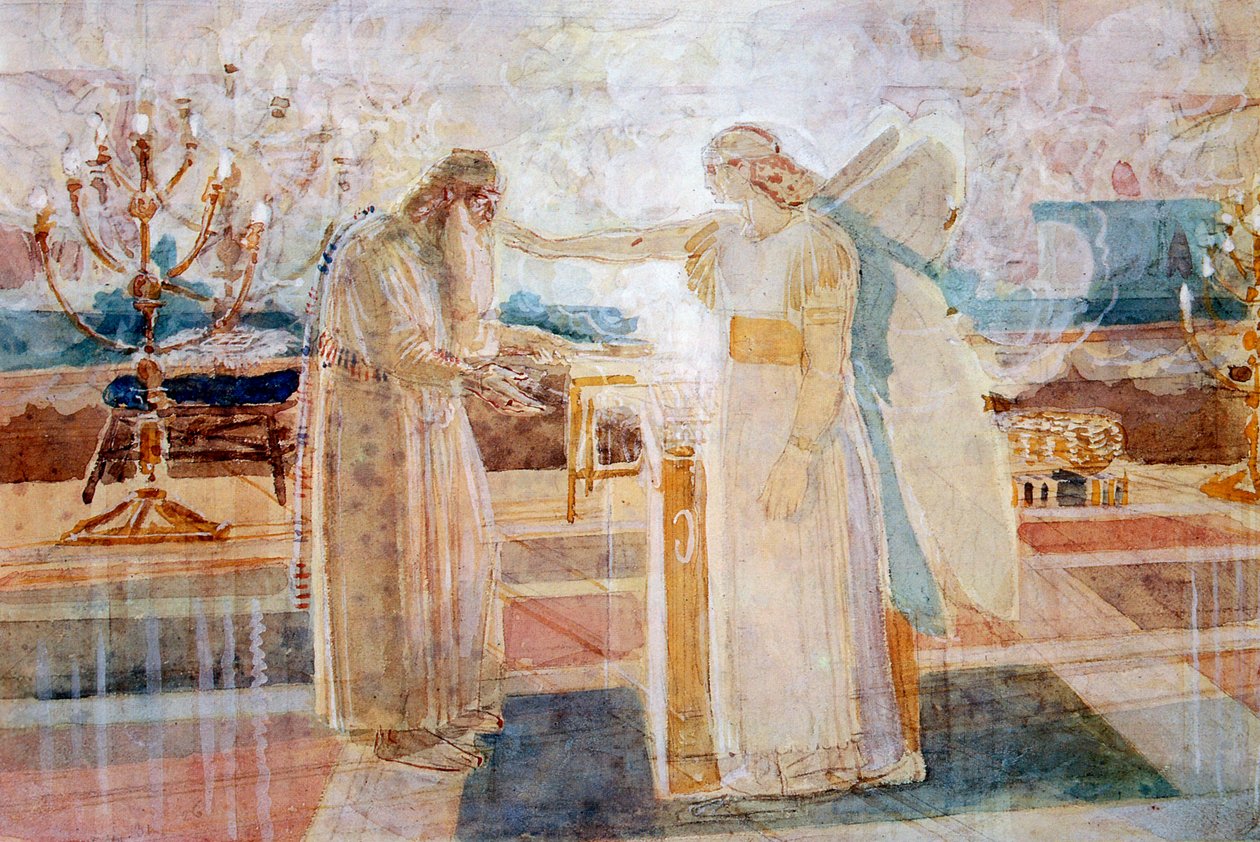 Archanděl Gabriel, c1826-1858 od Aleksandr Ivanov