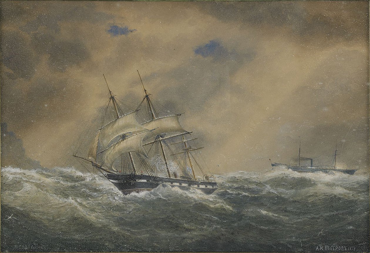 Parní fregata Světlana, 1878 od Aleksandr Karlovich Beggrov