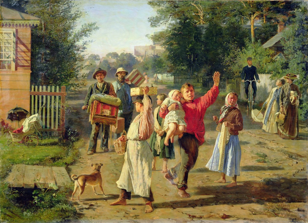 Petruška přichází, 1888 od Aleksei Ivanovich Korzukhin