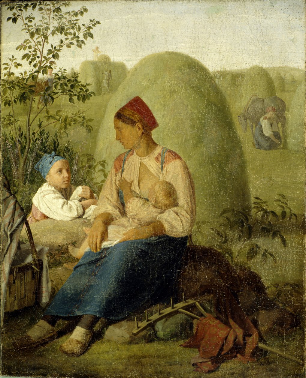 Senoseč před rokem 1827 od Aleksei Gavrilovich Venetsianov