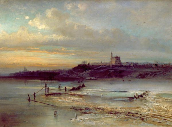 Thaw, Jaroslavl od Alexei Kondratjewitsch Sawrassow