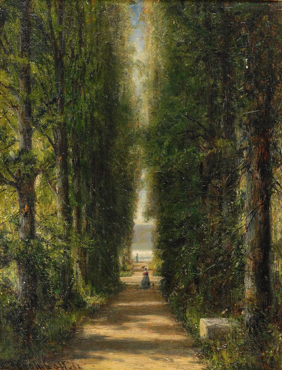Avenue, 1867 od Aleksei Petrovich Bogolyubov
