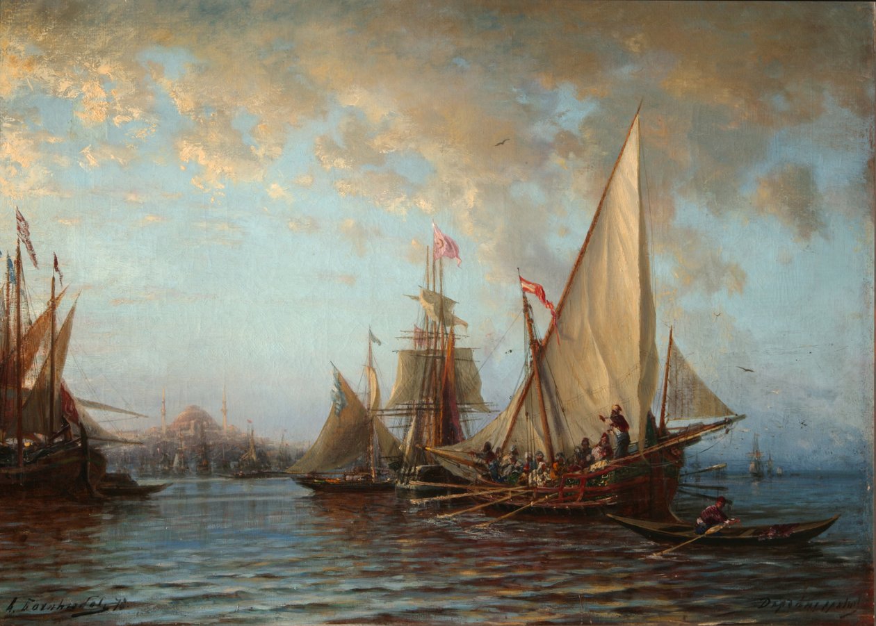 Dardanely, 1873 od Aleksei Petrovich Bogolyubov
