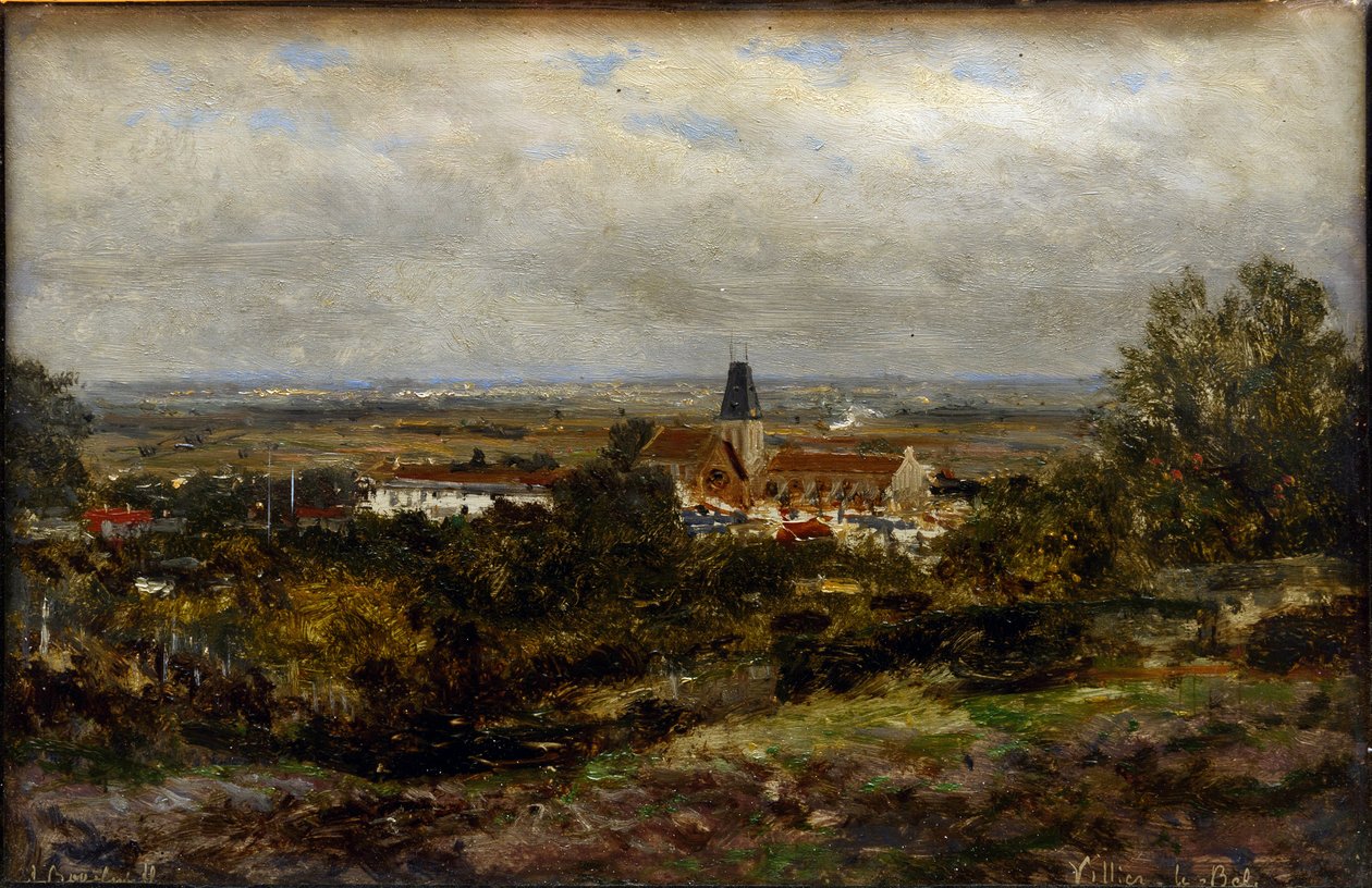Villiers-le-Bel par Alexei Petrovich Bogolyubov (Bogoliubov ou Bogolioubů) (1824-1896) od Aleksei Petrovich Bogolyubov