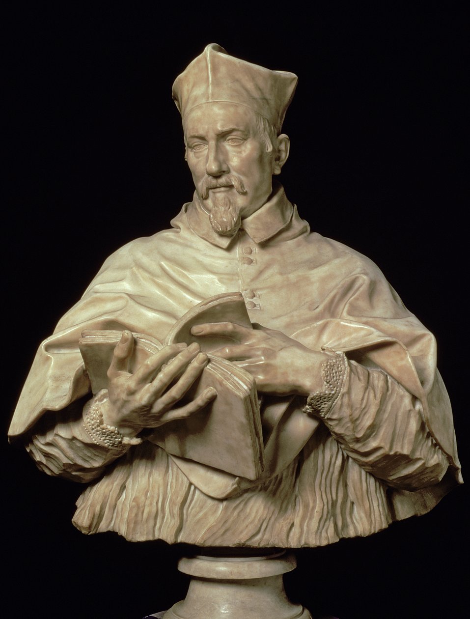 Busta kardinála P.S. Zacchia Rondanini (mramor) od Alessandro Algardi