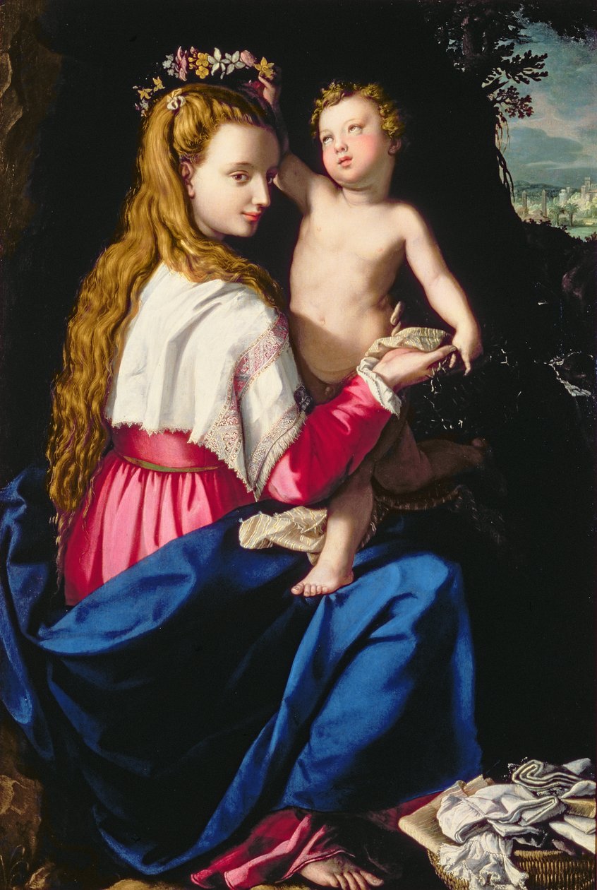 Madonna s dítětem od Alessandro Allori
