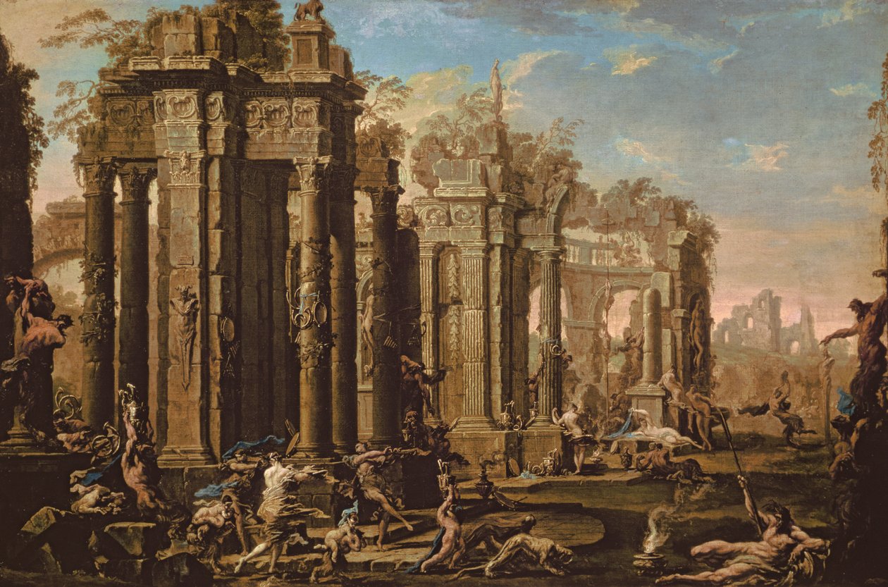 Bacchantes od Alessandro Magnasco