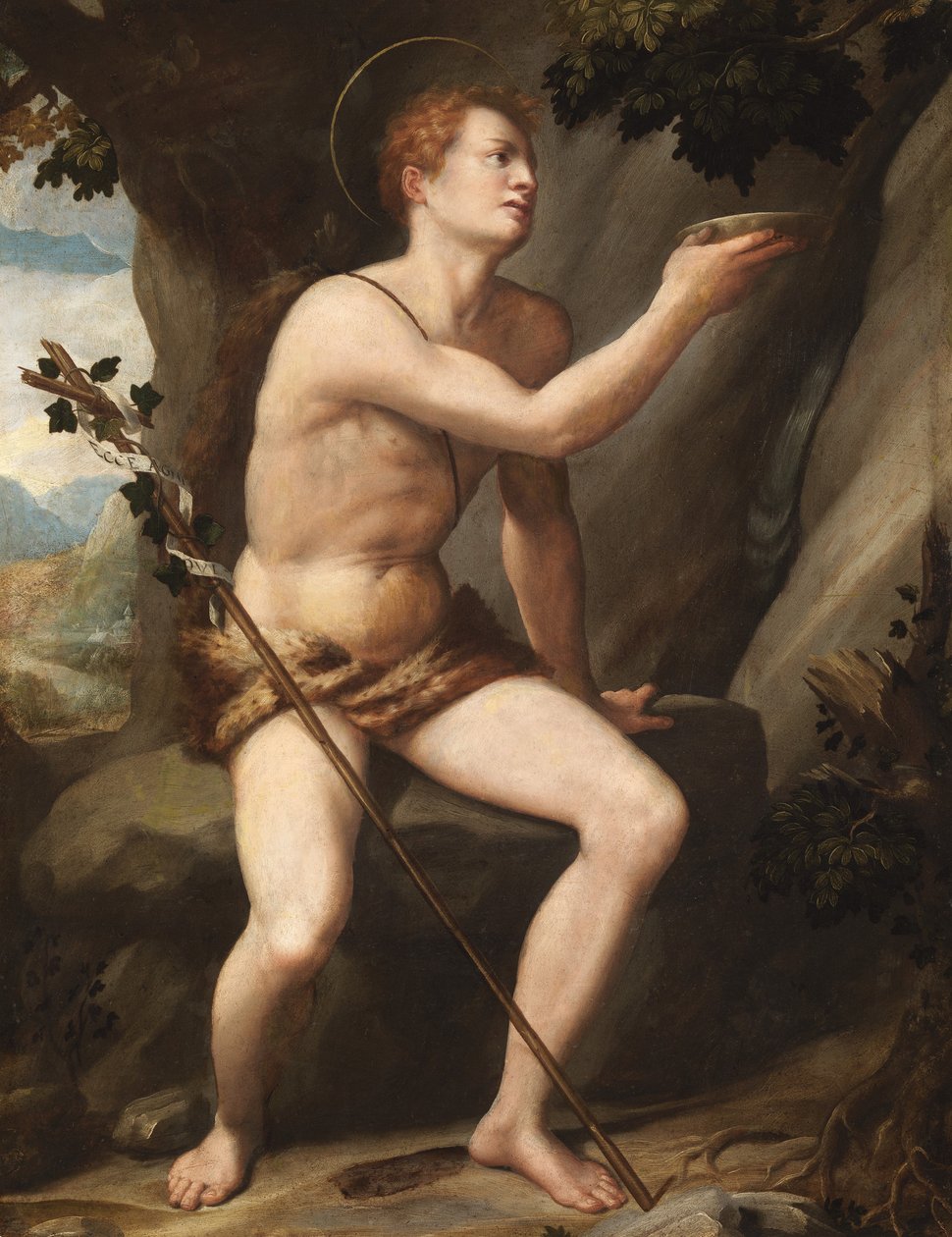 Svatý Jan Křtitel od Alessandro Allori