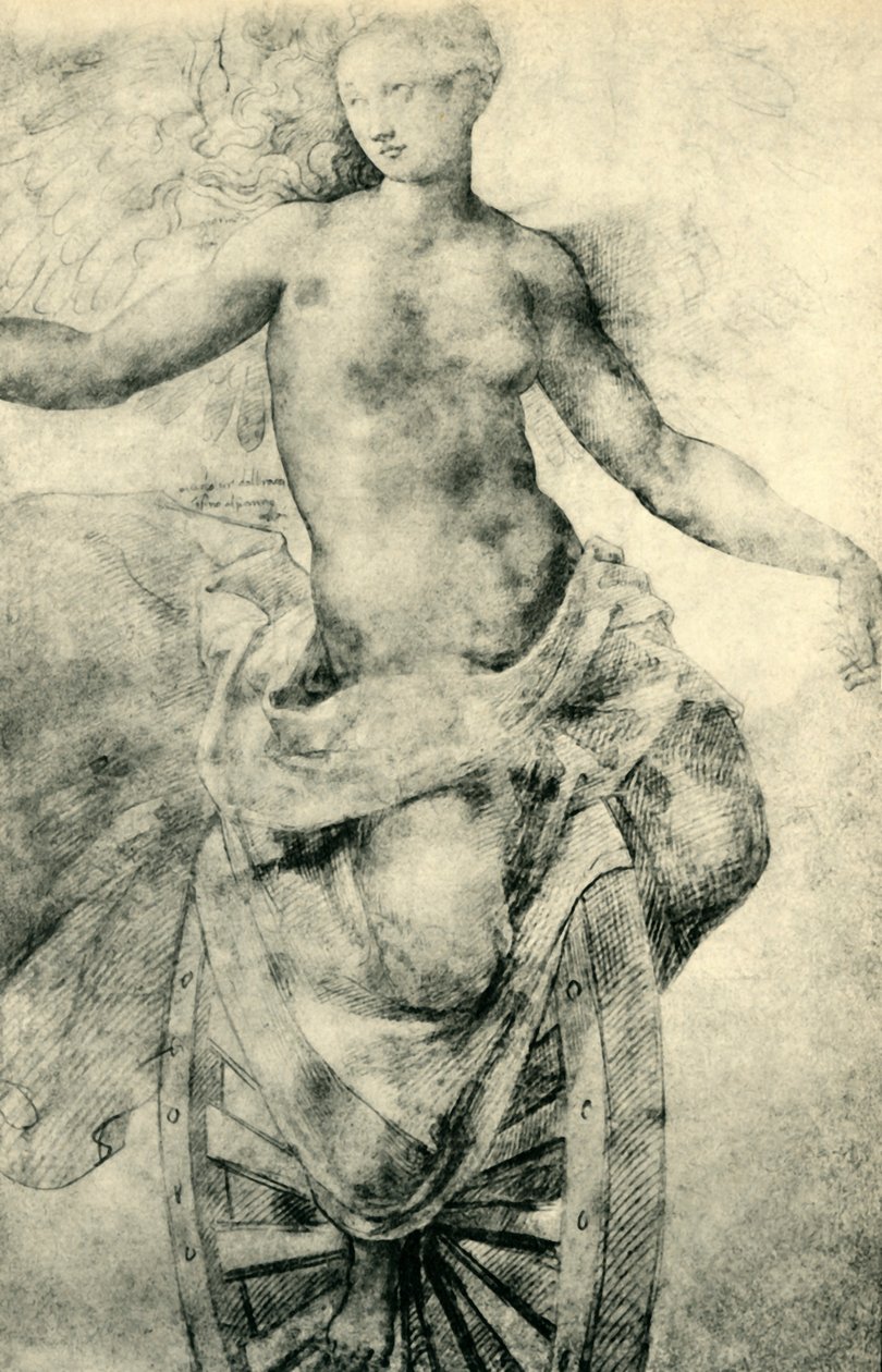 Bohyně Fortuna, konec 16.-začátek 17. století, 1943. od Alessandro Allori