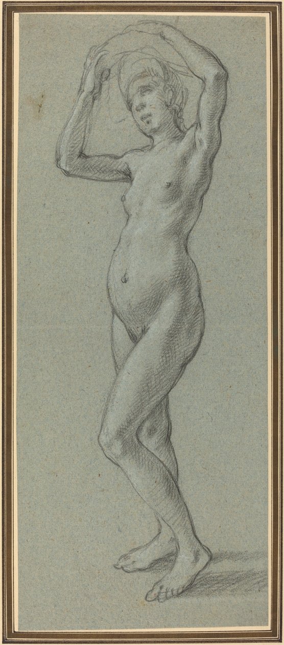 Studie ženského aktu od Alessandro Casolani