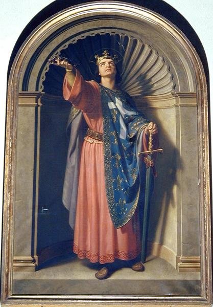 Svatý Ludovic z Toulouse od Alessandro Franchi