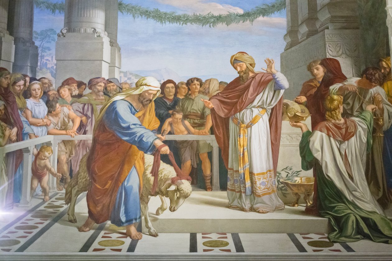 Příběhy ze starého zákona, kaple Vinaccesi od Alessandro Franchi
