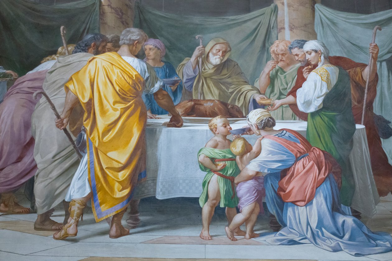 Příběhy ze starého zákona, kaple Vinaccesi od Alessandro Franchi