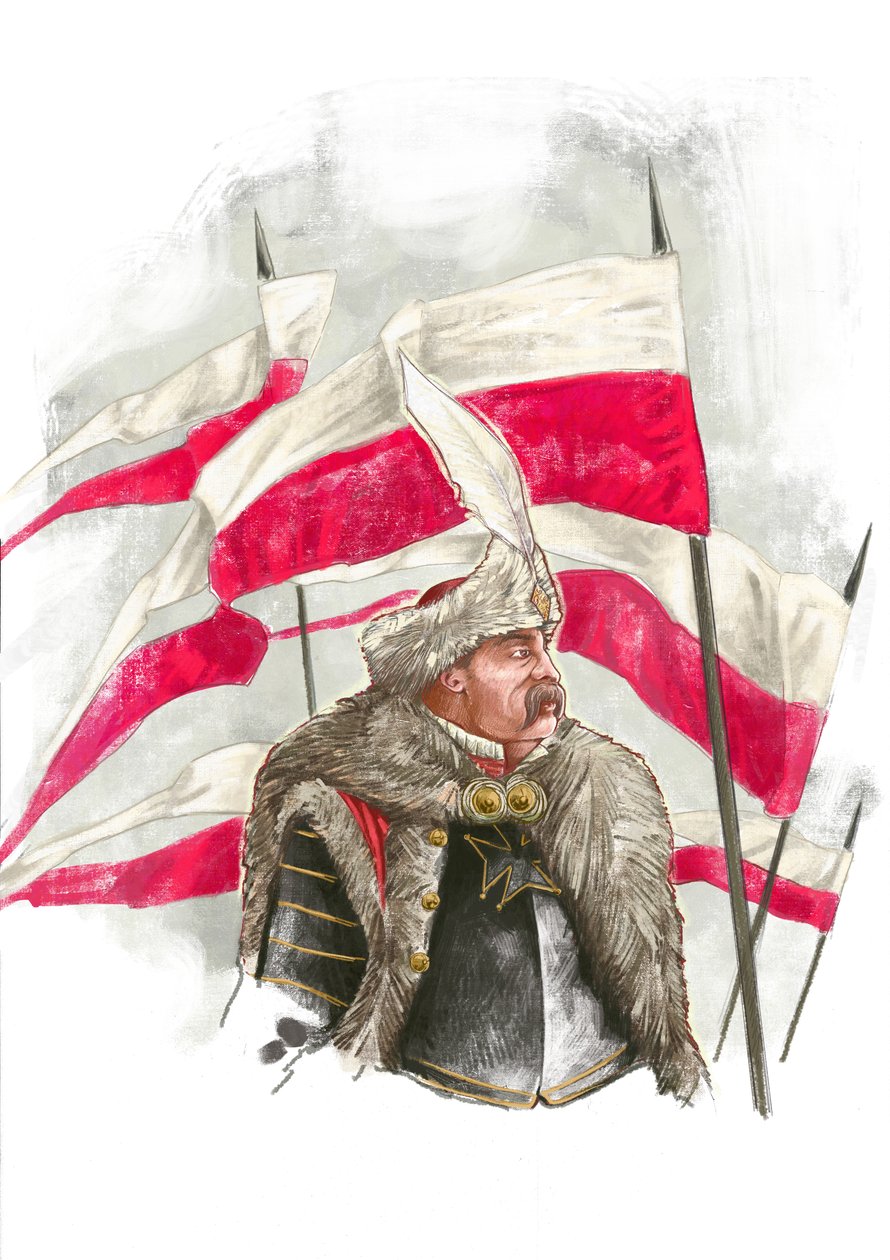 John III Sobieski v bitvě u Vídně (1683) od Alessandro Lonati