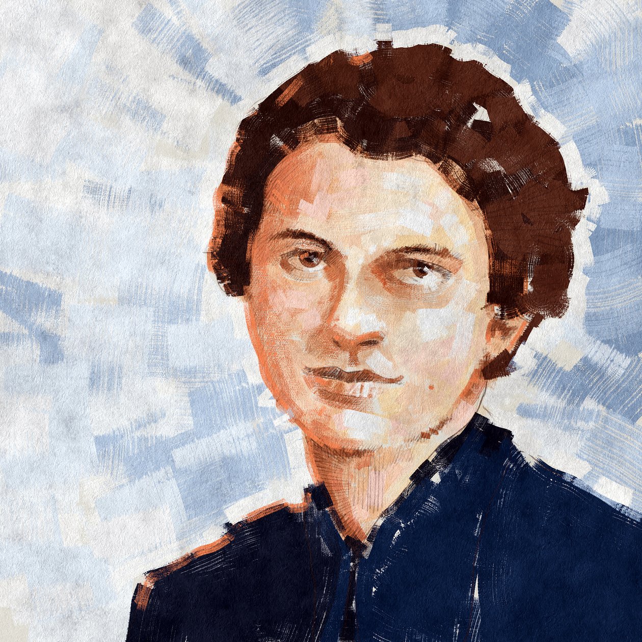 Kemisti Rosalind Franklinin muotokuva, 2023 (kuva) od Alessandro Lonati