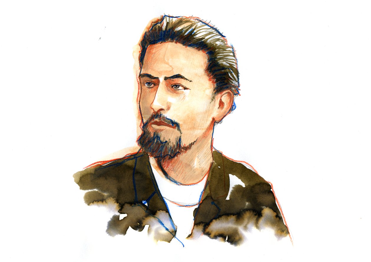 Anton Chekovin muotokuva (Tšehov tai Tšehov od Alessandro Lonati
