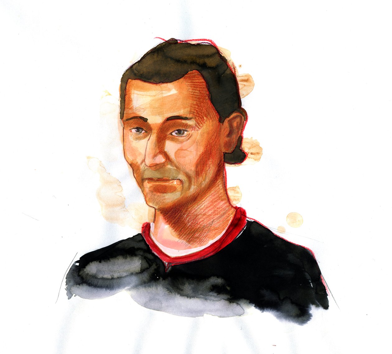 Portrét Niccola od Bernarda dei Machiavelli (Nicolas Machiavel od Alessandro Lonati