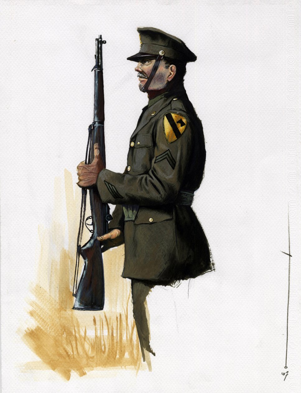 Druhá světová válka 1939-1945: Americká jezdecká divize od Alessandro Lonati