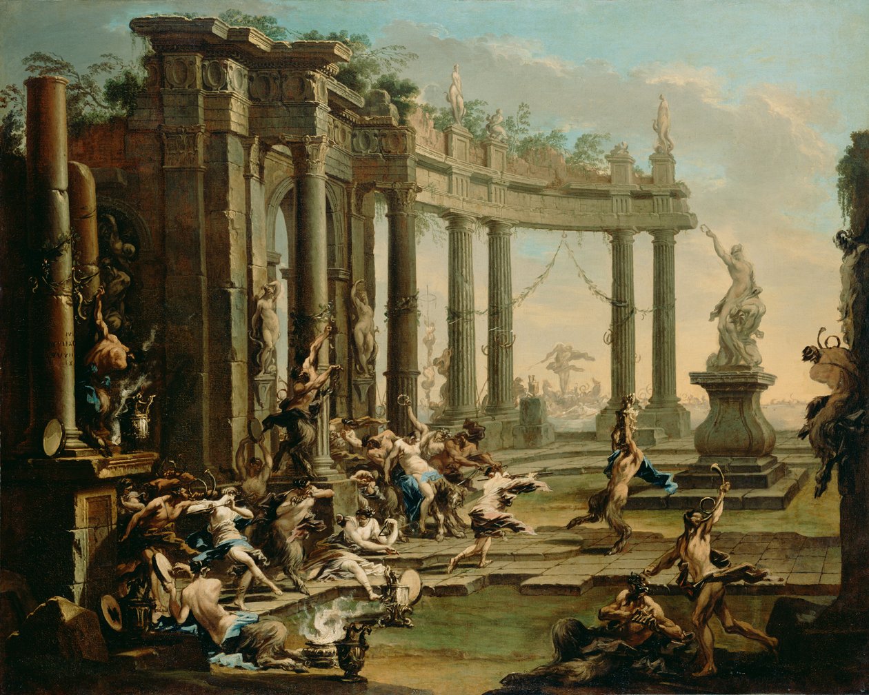Bacchanale od Alessandro Magnasco