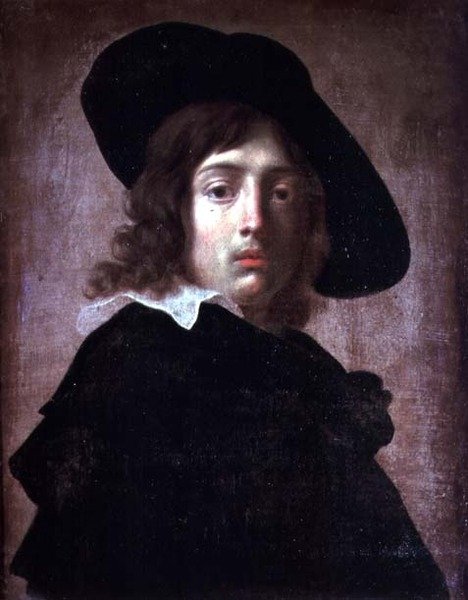 Autoportrét, cca 1650 (olej na plátně) od Alessandro Rosi