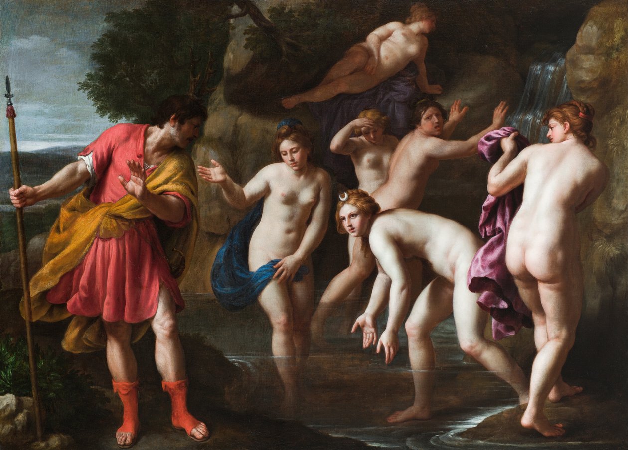Diana a Actaeon od Alessandro Turchi
