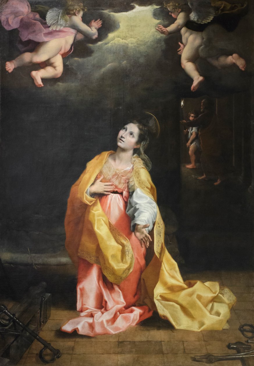 Svatá Agáta ve vězení od Alessandro Vitali