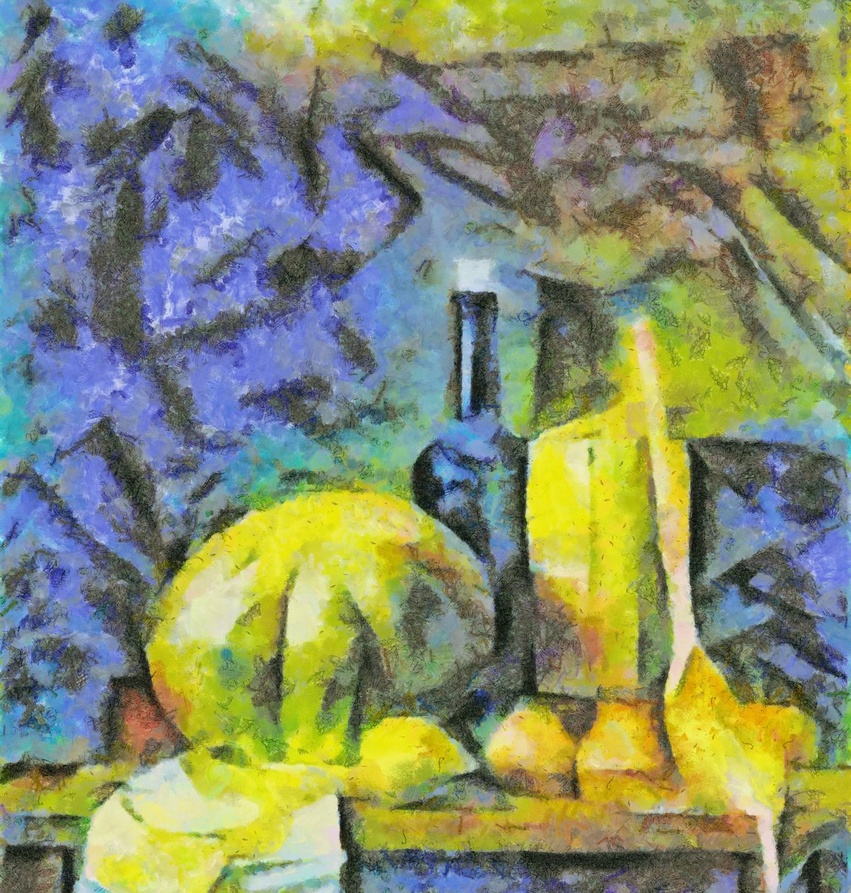 V modré ? 5,2017, od Alex Caminker