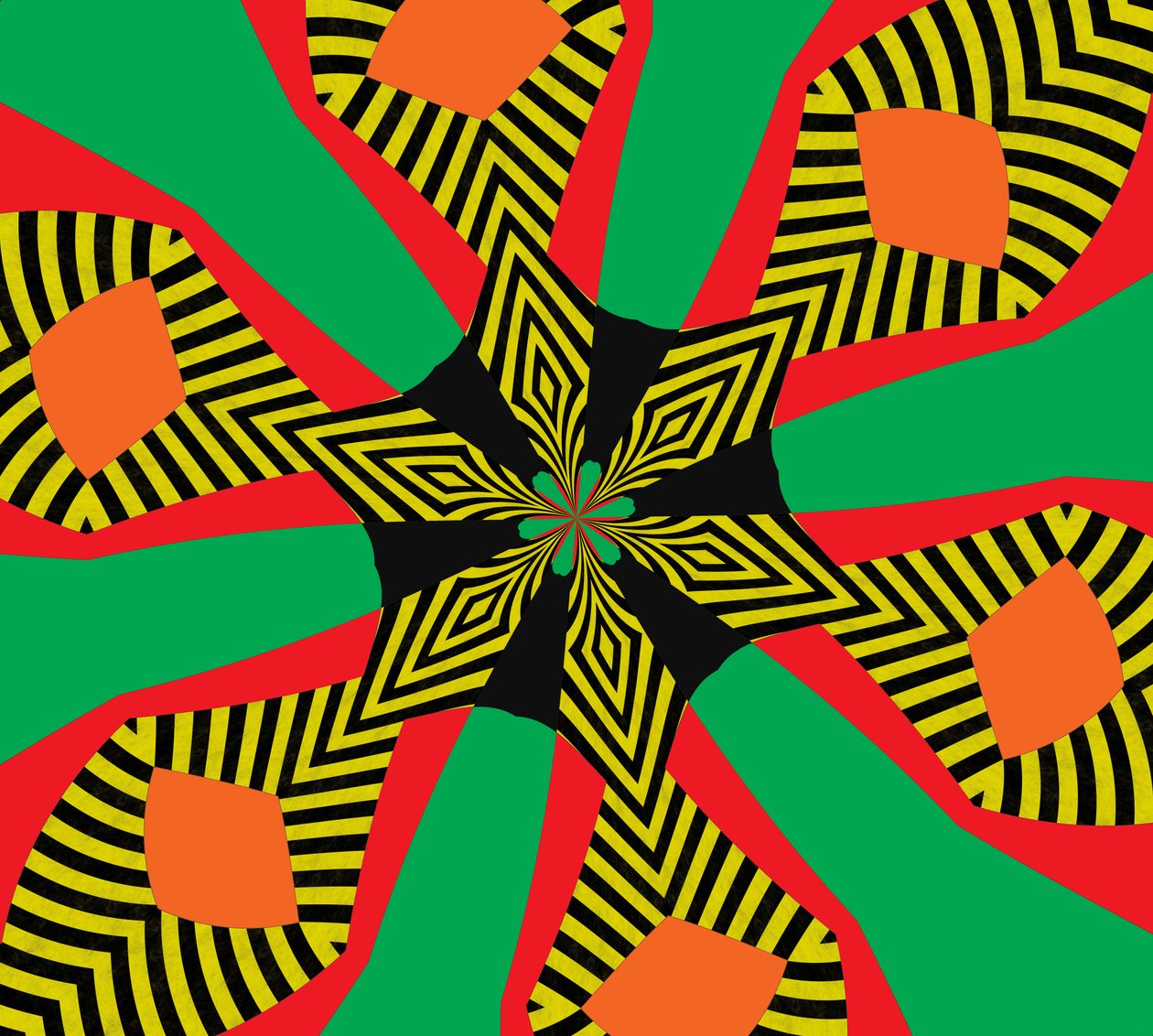 Cartoons II, 2019, (kombinovaná média) od Alex Caminker