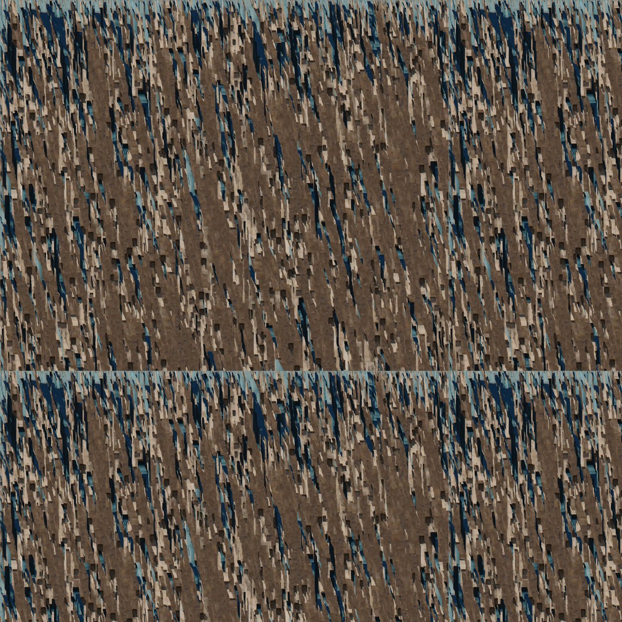 Margin II, 2019, (kombinovaná média) od Alex Caminker