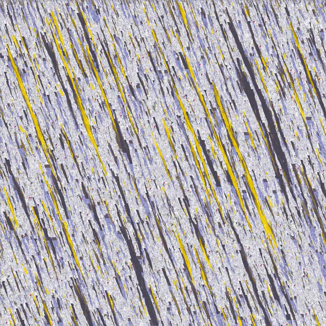 Margin III, 2019, (kombinovaná média) od Alex Caminker