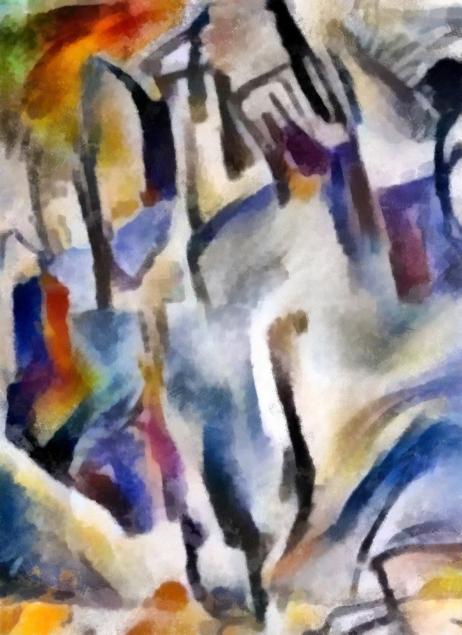 Zasněžený les,2016, od Alex Caminker