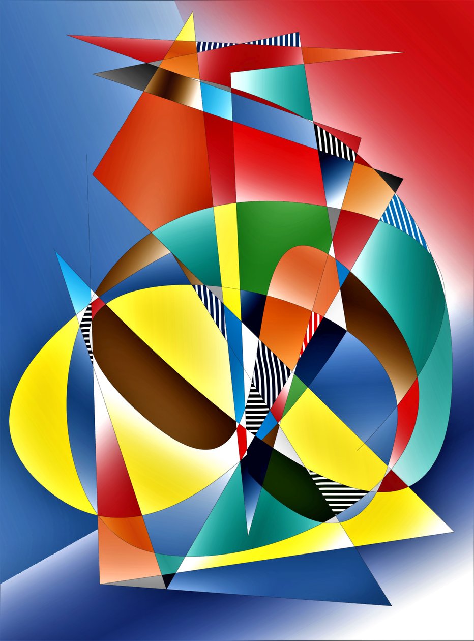 Bez názvu, 2019, (gradient) od Alex Caminker
