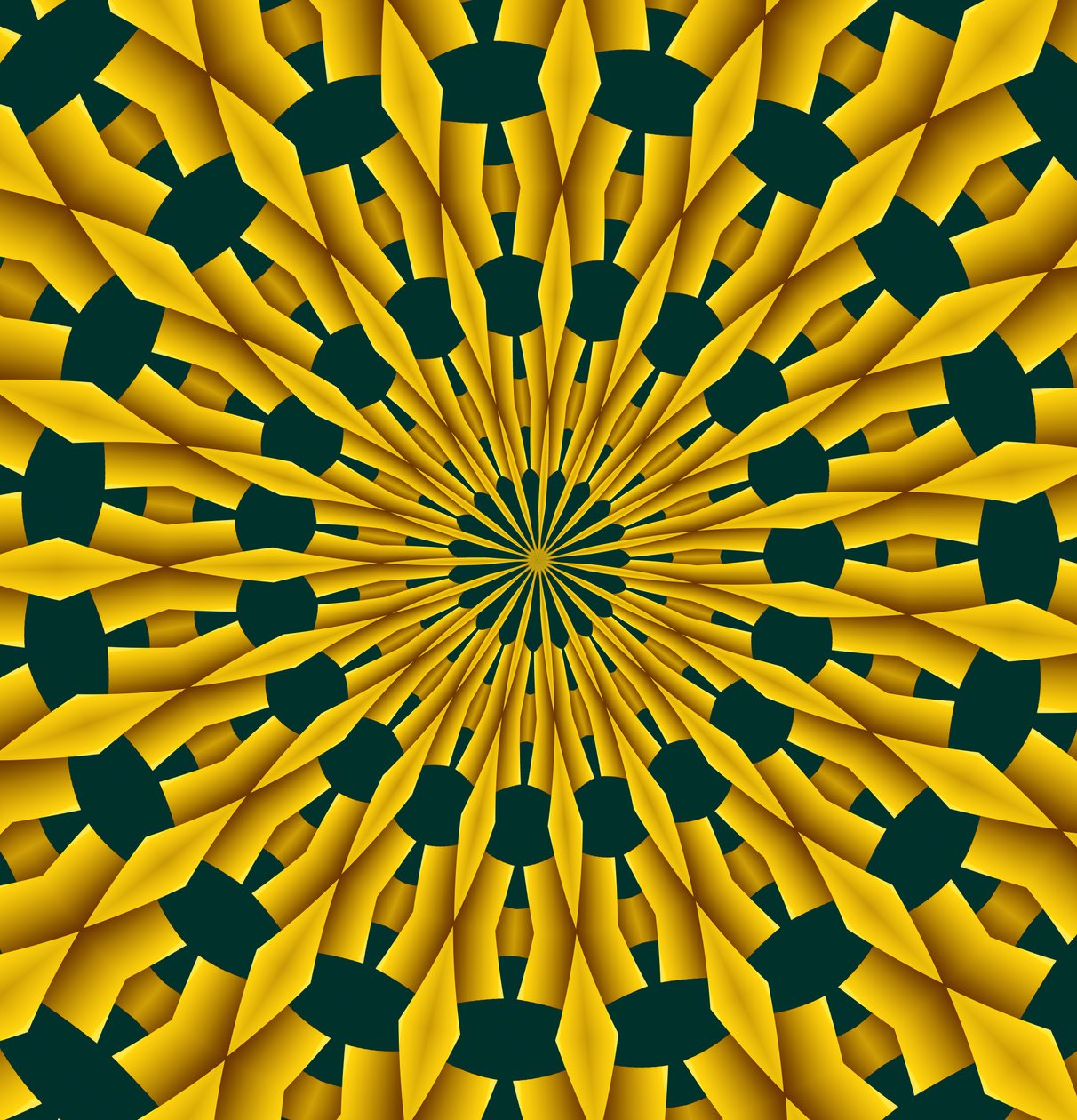 arabeska II, 2019, (gradient) od Alex Caminker