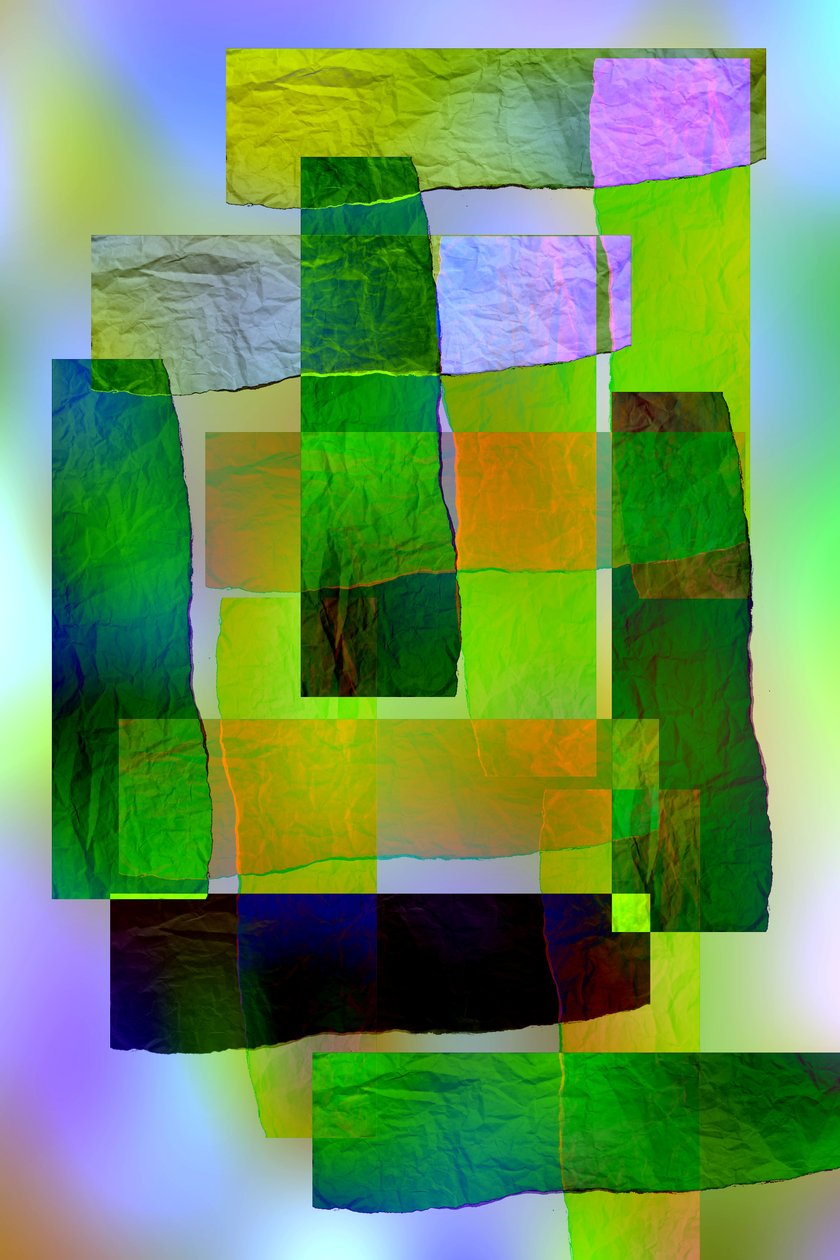 etuda #8,2019,(kombinovaná média) od Alex Caminker