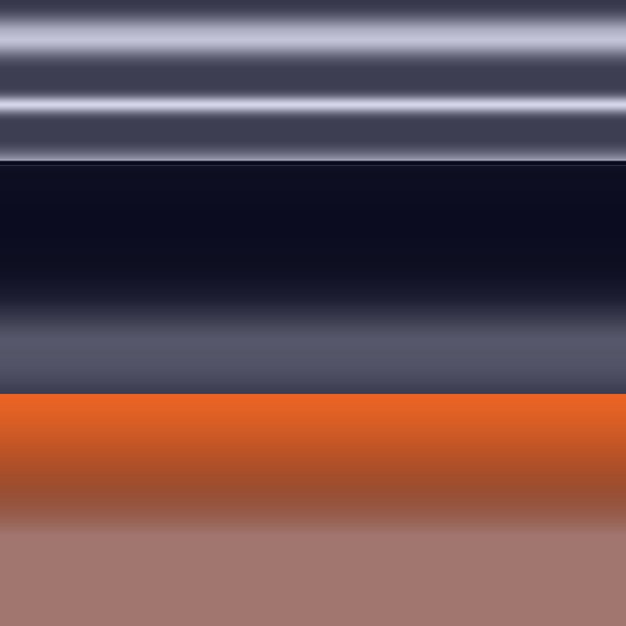 večer, 2019, (gradient) od Alex Caminker