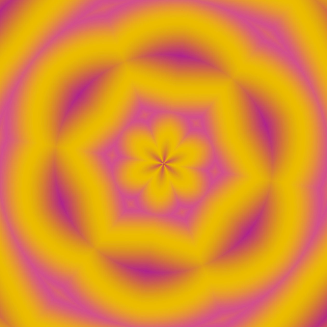 květiny #1,2019, (gradient) od Alex Caminker
