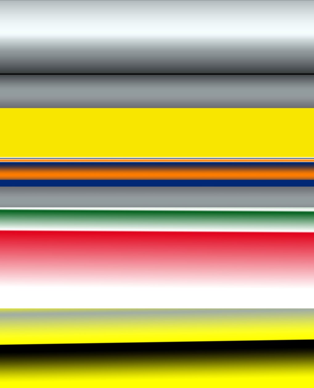 krajina, 2019, (gradient) od Alex Caminker