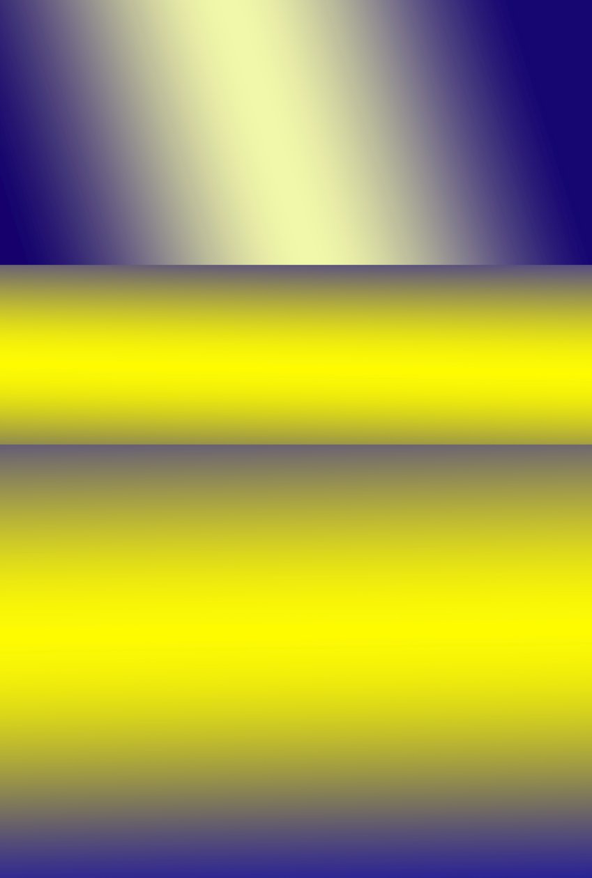 poznámka si, 2018, (gradient) od Alex Caminker